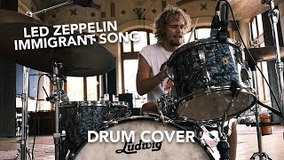 Led Zeppelin  Immigrant Song  Stef Hoekjen Drum Cover [upl. by Brennan]