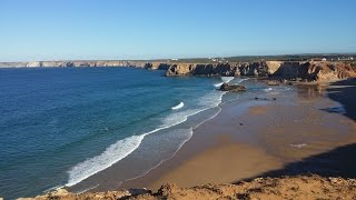 Portugal Burgau  Ponte Piadade  Sagres  Cabo de San Vicente 2016 [upl. by Boffa224]