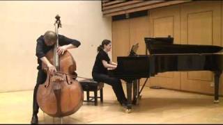 Koussevitzky Concerto for dbass and Orchestra 1st mov Rinat Ibragimov [upl. by Paz]