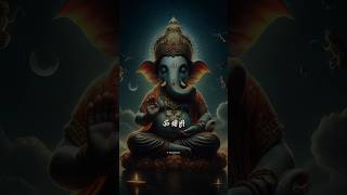 Ganpati Bappa Maha Mantra 😌🌿  Increase Knowledge Intelligence And Power  shorts 4k feel yt [upl. by Tamma310]