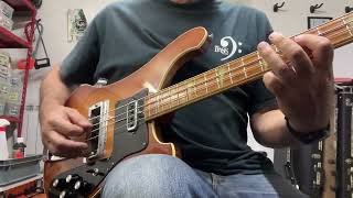 1979 Rickenbacker 4001 bass  Walnut [upl. by Deys862]