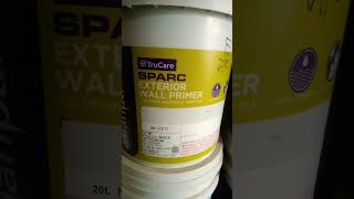 Asian paints trucare sparc exterior wall primer  best wall primer for putty wall [upl. by Willi900]