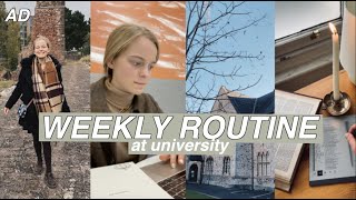 Weekly Routine at University [upl. by Ecinreb408]