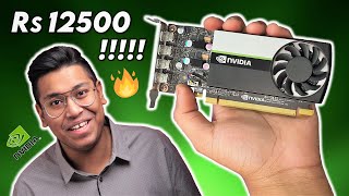 Cheap RTX Graphics Card  Nvidia Quadro T600 Review [upl. by Chaney]