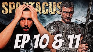 SPARTACUS SEASON 1  EPISODE 10  11 REACTION [upl. by Sternlight]