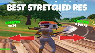 UPDATED how to get stretched res in Fortnite chapter 5 0 input delay [upl. by Marjie675]