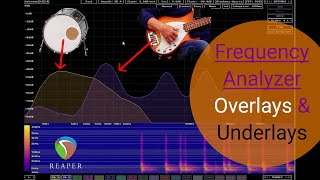 Multiple TracksChannels in 1 Frequency Analyzer  In Reaper [upl. by Moscow]