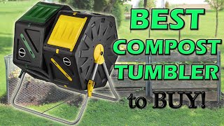 Best Compost Bin 2021  Full Review of Compost Tumbler [upl. by Esiouqrut561]