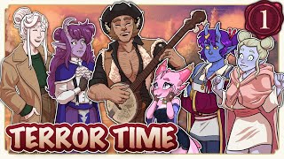 Terror Time DampD Ep 1 FRIEND PARTY【Animated Curse of Strahd Campaign】 [upl. by Hairahs291]