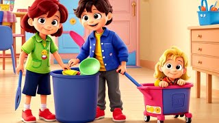 Exploring Household Chores  Daily Chores Activities  Learn English Vocabulary for Kids [upl. by Floridia848]