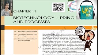 Biotechnology Principles and Processes NCERT AudioBook  Class12 Biology NCERTReading Biotechnology [upl. by Narik18]