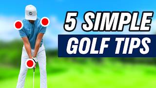 HOW TO PLAY GOLF  Top 5 BEGINNER Golf Tips [upl. by Aiet121]