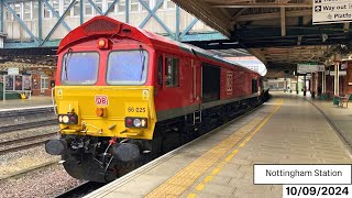 Trains at Nottingham Station 10092024 [upl. by Inatirb]