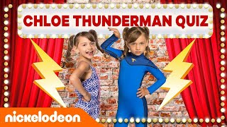 ALLES OVER CHLOE THUNDERMAN 💕  WIST JE DATJEQUIZ  Nickelodeon Nederlands [upl. by Enidaj]