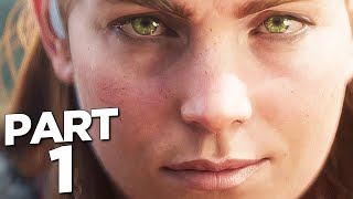 HORIZON FORBIDDEN WEST PS5 Walkthrough Gameplay Part 1  INTRO FULL GAME [upl. by Aicenev]