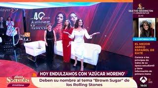 Entrevista íntegra a Azúcar Moreno programa “Y ahora Sonsoles” Antena3 Gira 40 años 2024 [upl. by Liahus]