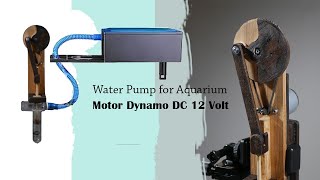 A unique way to make a water pump for an aquarium from a 12 volt DC motor [upl. by Jermaine]