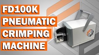 FD110K Pneumatic Crimping Machine for Terminals Ferrules amp More [upl. by Notlih323]