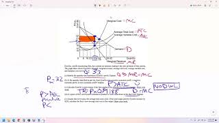 AP Micro Monopoly Practice Problem like some FRQs [upl. by Anayrb663]