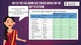 Using Digital Signature Certificate DSC on DGFT ePlatform [upl. by Adlitam681]