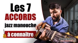 Les 7 ACCORDS jazz manouche à connaître  Apprendre le Jazz Manouche [upl. by Navillus150]