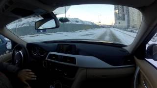 bmw f30 320d drift try no 6MP4 [upl. by Dlorag444]