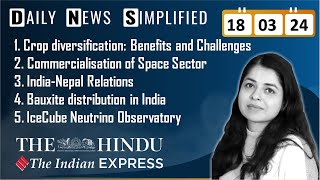 The Hindu amp The Indian Express Analysis  18 March 2024  Daily Current Affairs  DNS  UPSC CSE [upl. by Suertemed]