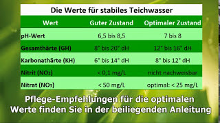 HEISSNER TeichwerteSchnellTestSet 6 in 1 TZ79100 [upl. by Abelard]