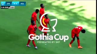 Gothia cupu17 Final  IFK Goteborg vs Right to dream 02 Highlights [upl. by Oicam163]