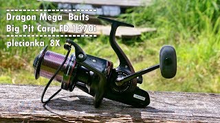 Dragon Mega Baits Big Pit Carp FD 1370i  plecionka Carp 8X  Prezentacja [upl. by Iahk]