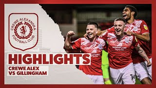 2122 HIGHLIGHTS  Crewe Alexandra 20 Gillingham [upl. by Mays]