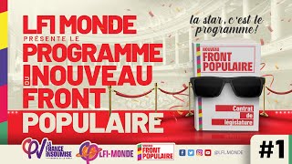 1 Calendrier  Le Programme du Nouveau Front Populaire [upl. by Rednijar]