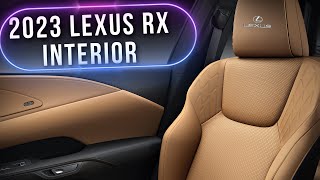 2023 Lexus RX 350  ALL INTERIOR COLORS [upl. by Amby897]