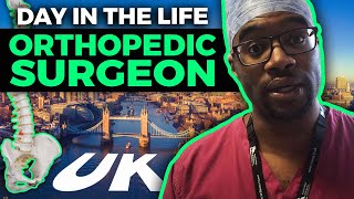 Day in the Life of an Orthopedic Surgeon in the UK [upl. by Vigen]