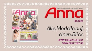 Zeitschrift Anna 223  alle Modelle auf einen Blick [upl. by Einalem]