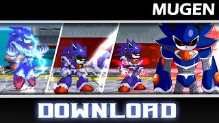 Metallix Sonic JUS By Luan360  MUGEN JUS CHAR [upl. by Bland]