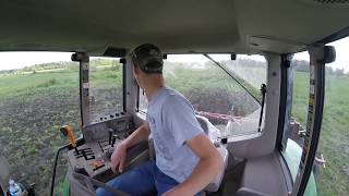 Discing with the 6130 M John Deere [upl. by Dualc391]