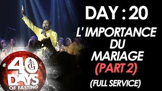 Pasteur Gregory Toussaint  40DAY FAST  DAY 20 I L Importance du Mariage [upl. by Parish807]