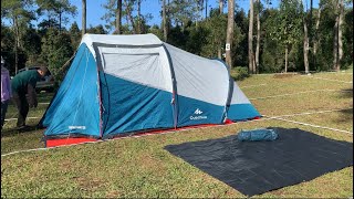 Quechua Arpenaz 41 Fresh amp Black 4 P  Decathlon  Unboxing [upl. by Tootsie]