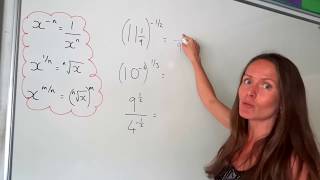 The Maths Prof The Rules of Indices  Exponents part 2 [upl. by Alien595]