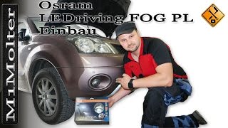 Osram LEDriving FOG PL  Einbau von M1Molter [upl. by Fafa]