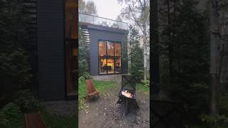 2Story Tiny Home Tower Cabin Deep in the Canadian Wilderness [upl. by Larrabee]