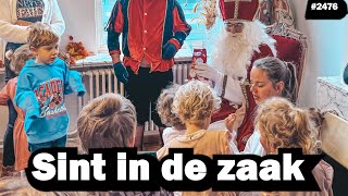 SINTERKLAAS OP BEZOEK  JOLIEN EN JENNO VLOG 2476 [upl. by Eirolam]