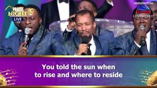 PRAISE NIGHT 19  What You say is final  Loveworld Singers [upl. by Vogele642]