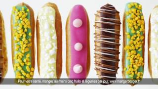 PICARD SURGELÉS  12 Miniéclairs gourmands 2015 [upl. by Crutcher]