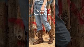 SheSole Cowgirl Boots Square Toe  boots cowgirlboots westernfashion cowgirlfashion [upl. by Zelda]