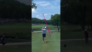 Tyrrell Hatton drills one and were underway in Rd 2 in Nashville 💪 livgolf shorts [upl. by Sivrat768]