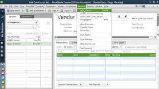 QuickBooks Tutorial  Entering Expenses in QuickBooks [upl. by Adnanref]