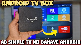 X98 Pro Android TV Box Unboxing amp Review [upl. by Larisa614]