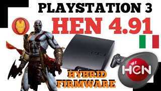 Sony PS3 Playstation 3 MODIFICA 2024  HEN 491 HYBRID FIRMWARE PS3 Jailbreak HEN PS3 SONY [upl. by Shamus]